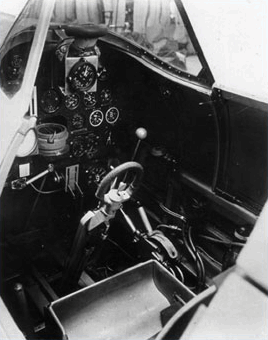 Spitfire prototype cockpit